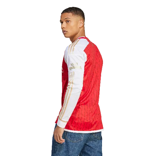 Adidas Men's Arsenal 23/24 Home Replica Long Sleeve Jersey