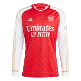 Adidas Men's Arsenal 23/24 Home Replica Long Sleeve Jersey