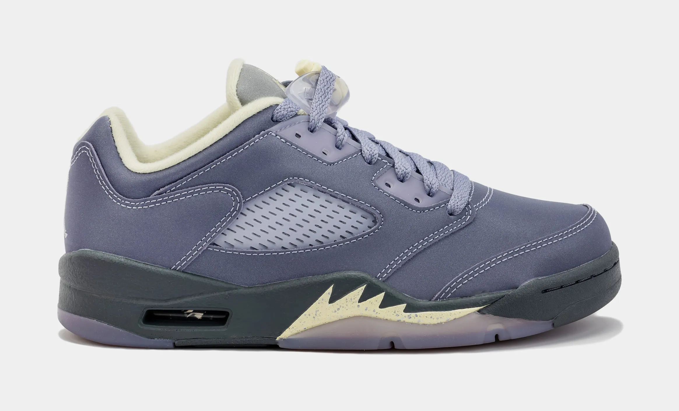 Air Jordan 5 Retro Low Indigo Haze Womens Lifestyle Shoes (Purple)