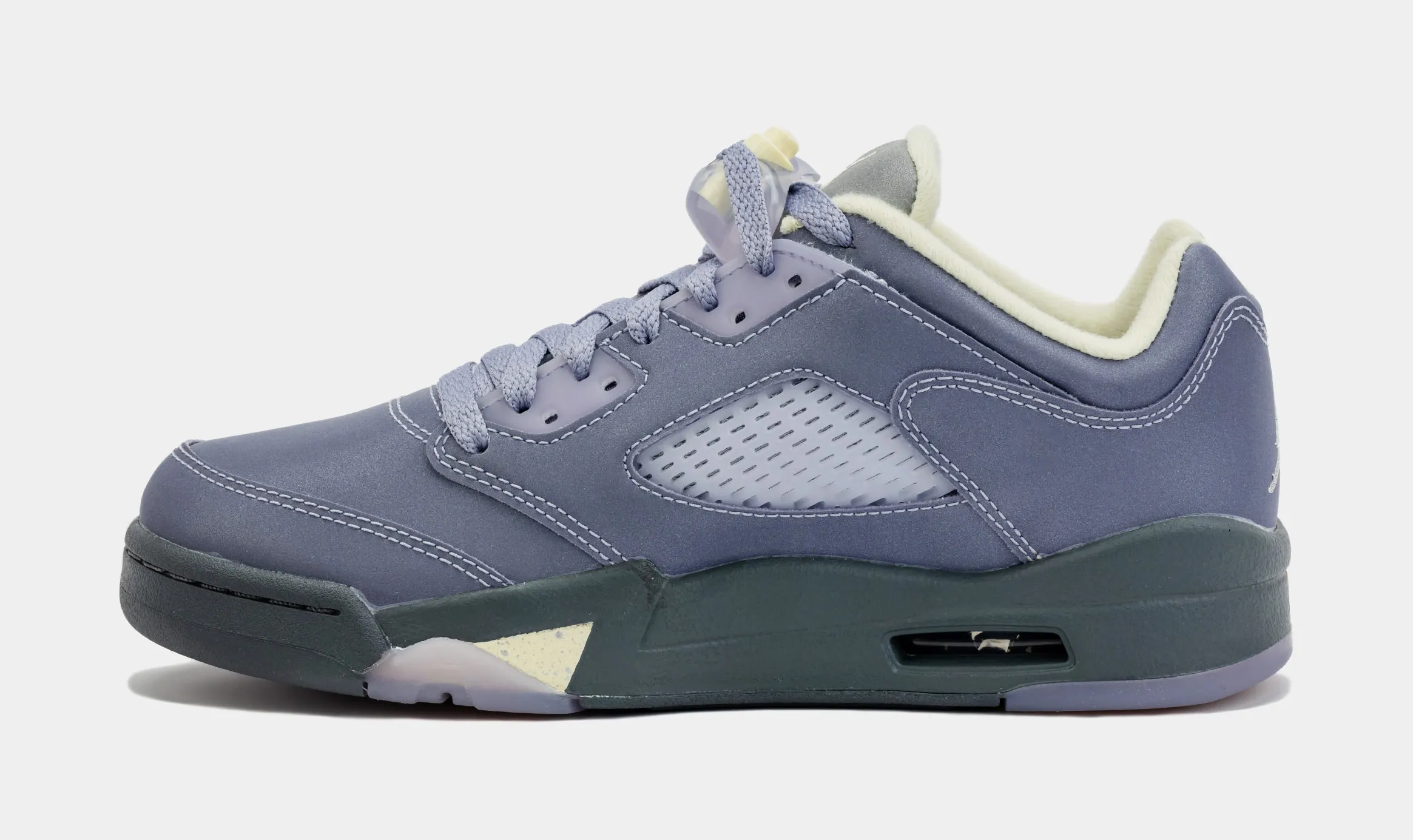 Air Jordan 5 Retro Low Indigo Haze Womens Lifestyle Shoes (Purple)