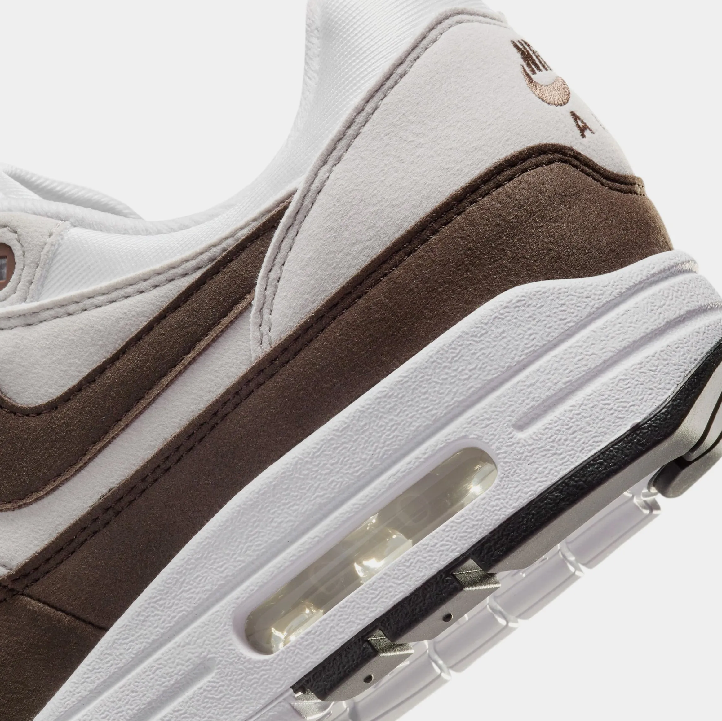 Air Max 1 '87 Womens Running Shoes (Neutral Grey/Baroque Brown/White/Black)