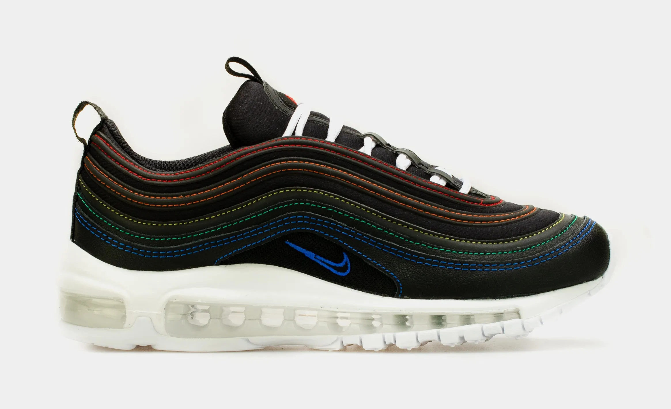 Air Max 97 Multi Stitch Womens Running Shoe (Black/Multi)