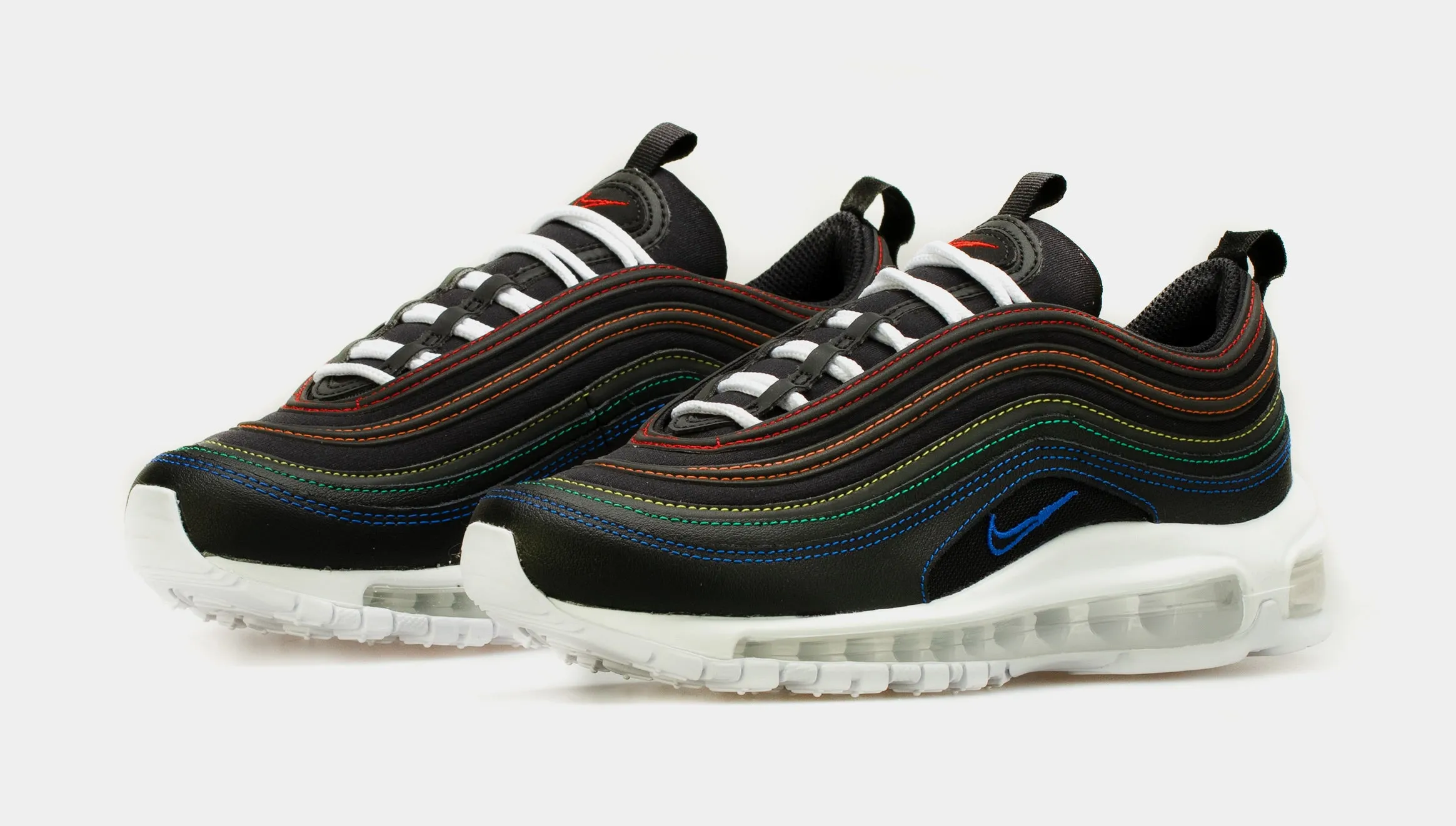 Air Max 97 Multi Stitch Womens Running Shoe (Black/Multi)