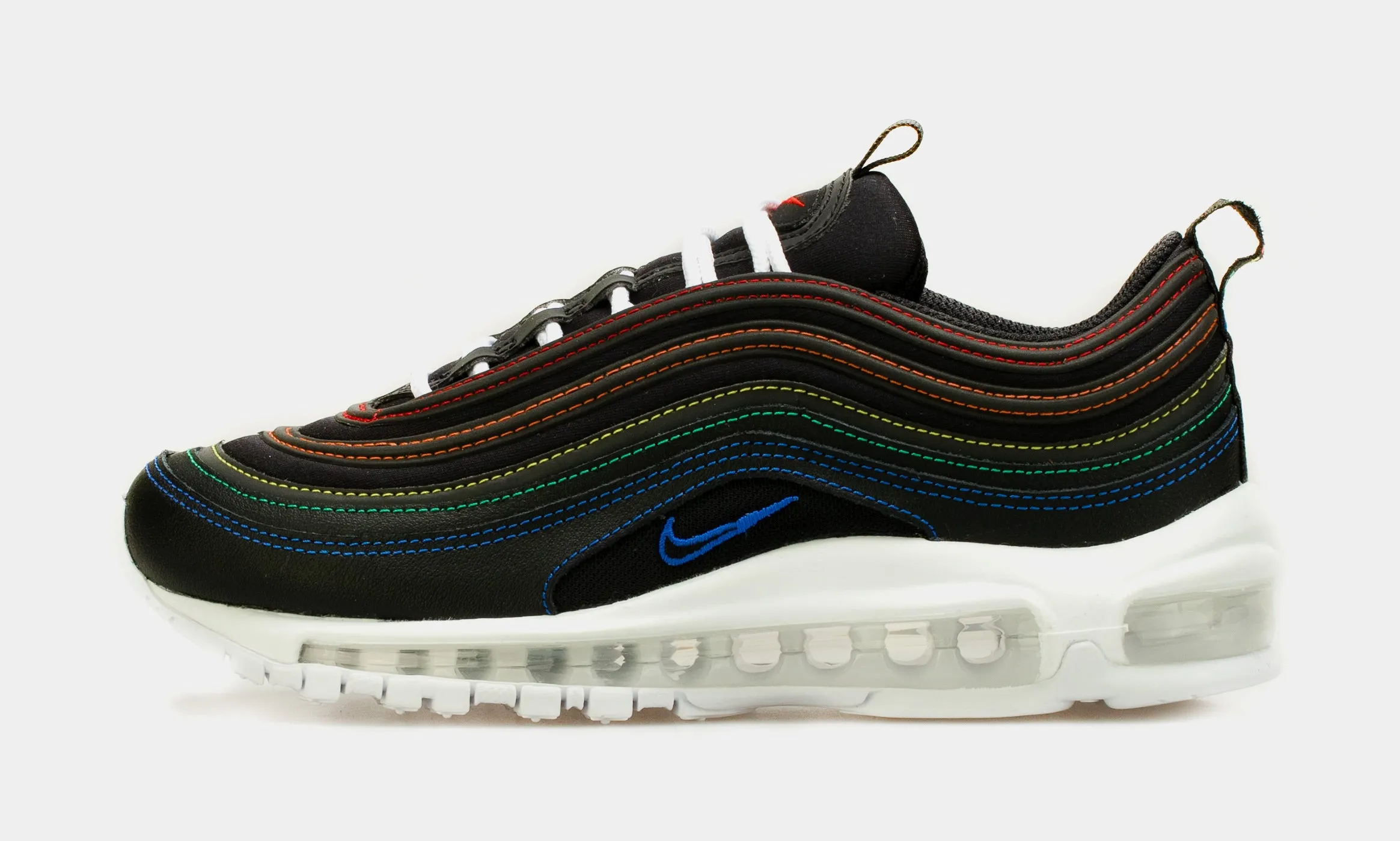 Air Max 97 Multi Stitch Womens Running Shoe (Black/Multi)