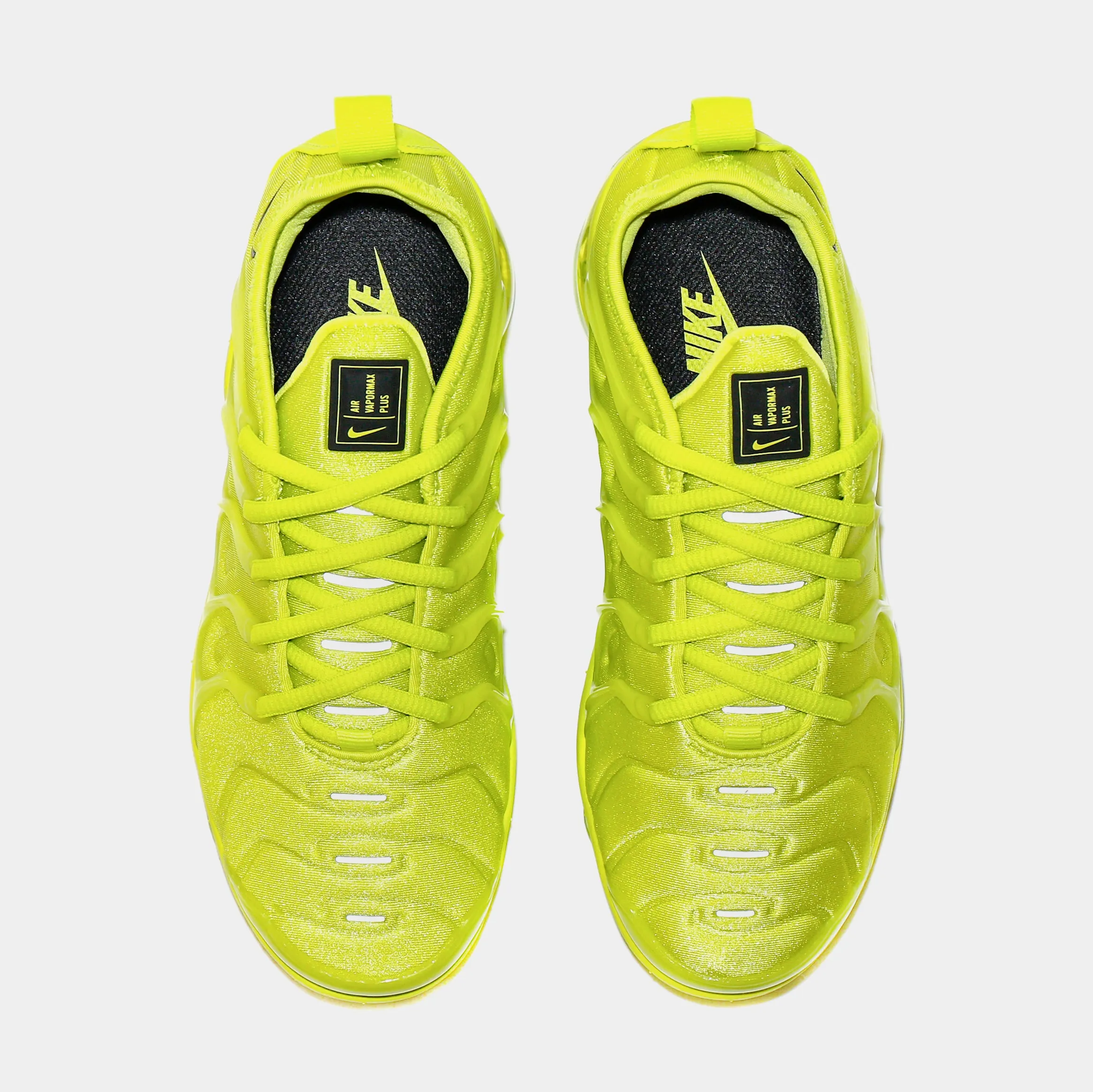 Air VaporMax Plus Tennis Ball Womens Lifestyle Shoes (Neon Yellow)