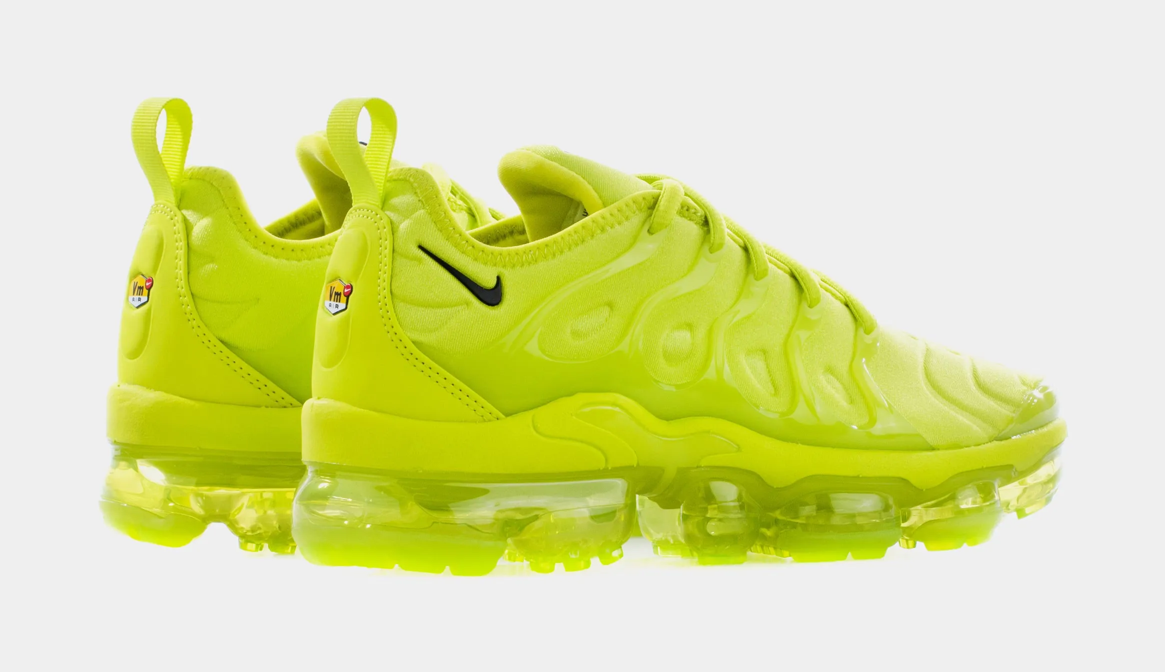 Air VaporMax Plus Tennis Ball Womens Lifestyle Shoes (Neon Yellow)