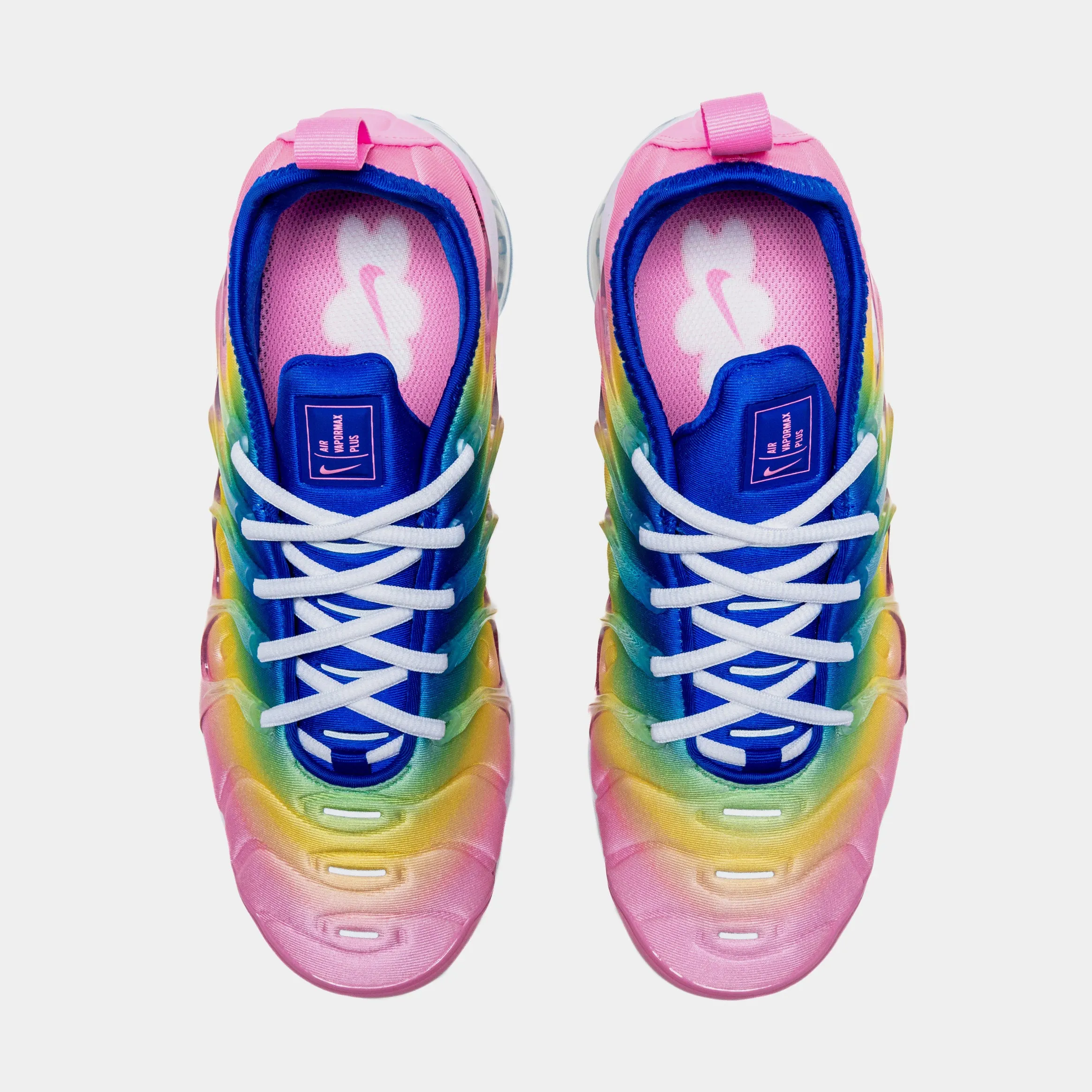 Air VaporMax Plus Womens Running Shoes (Pink/Blue)