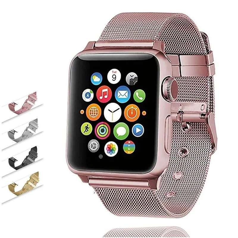 Apple Watch Sport Milanese Loop With Buckle Stainless Steel