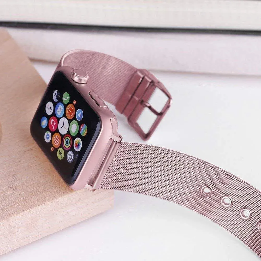 Apple Watch Sport Milanese Loop With Buckle Stainless Steel