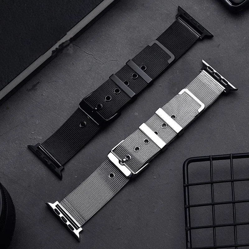 Apple Watch Sport Milanese Loop With Buckle Stainless Steel