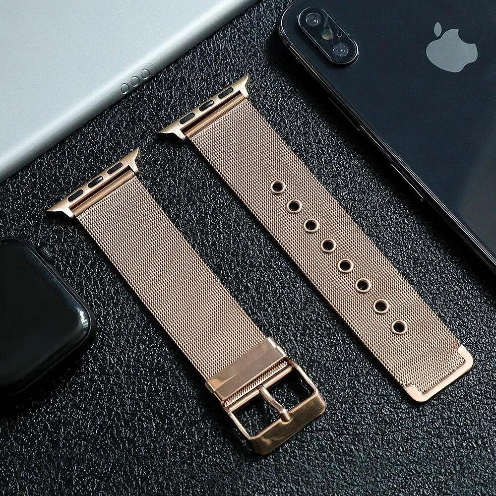 Apple Watch Sport Milanese Loop With Buckle Stainless Steel