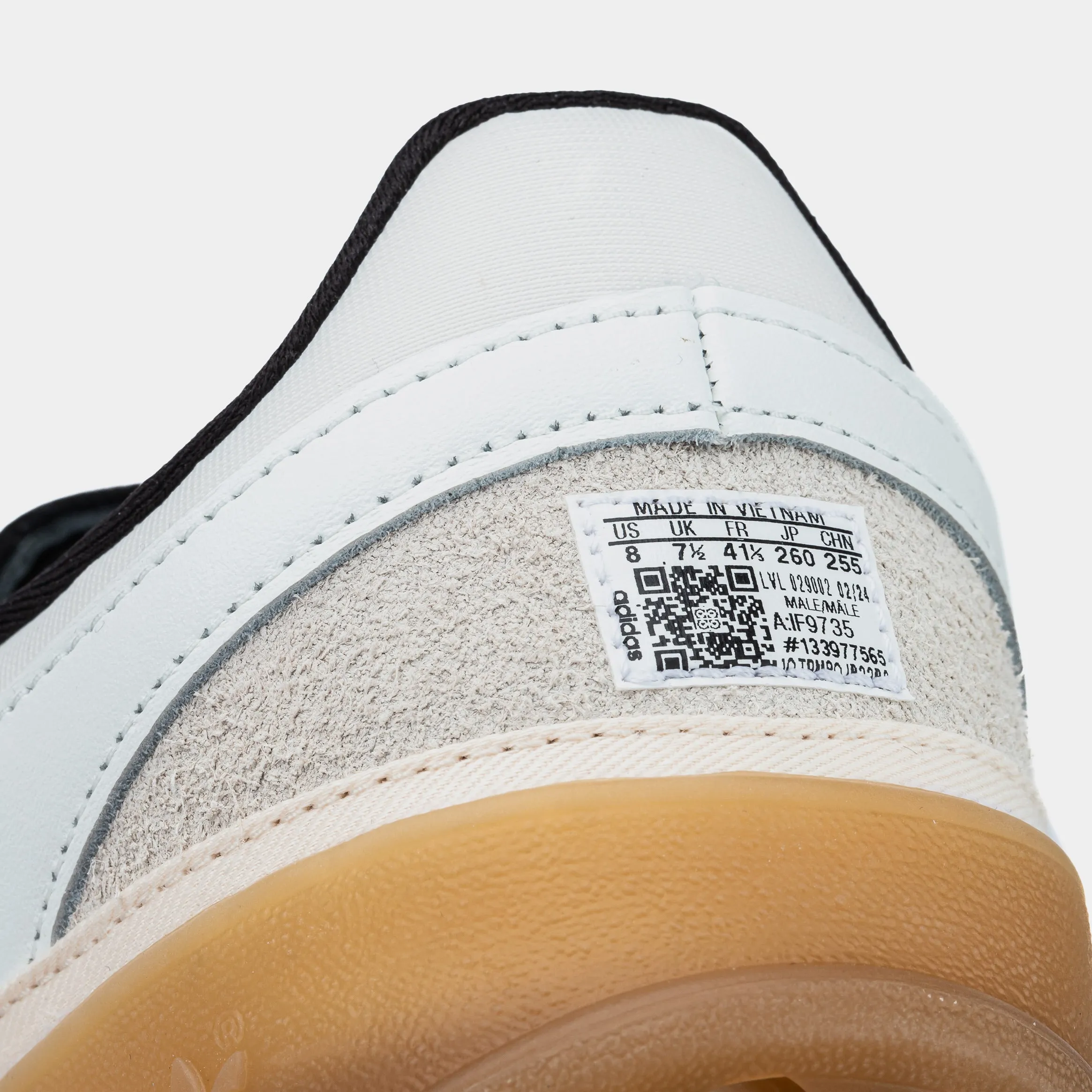 Bad Bunny x Gazelle Indoor Mens Lifestyle Shoes (Off White/Black/Gum)