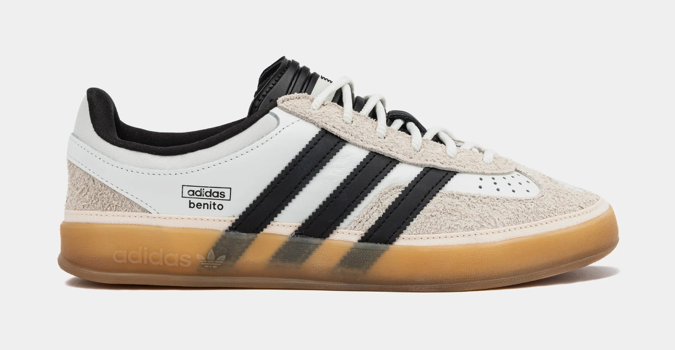 Bad Bunny x Gazelle Indoor Mens Lifestyle Shoes (Off White/Black/Gum)