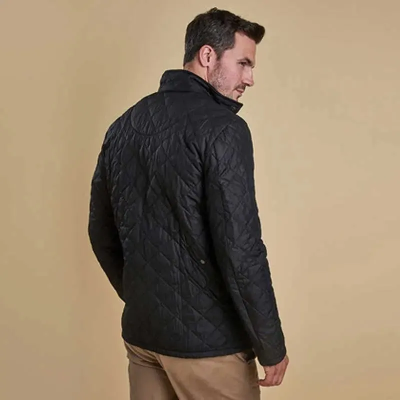 BARBOUR Jacket - Mens Chelsea Sportsquilt - Black