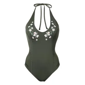 Barrel Womens 0.5mm Neoprene Halter OnePiece-IVY