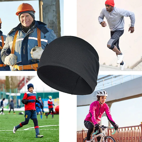 Beanie Cap for Running Helmet Liner - Anti Static