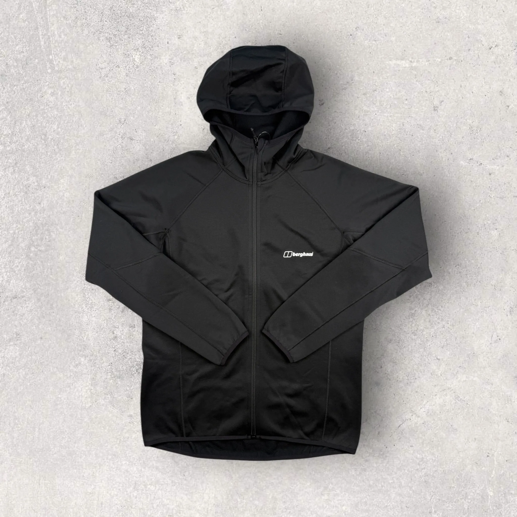 BERGHAUS HOODED JACKET - BLACK