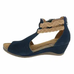 Biza Monica Navy/Cognac