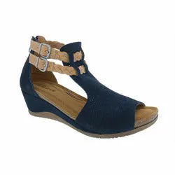 Biza Monica Navy/Cognac