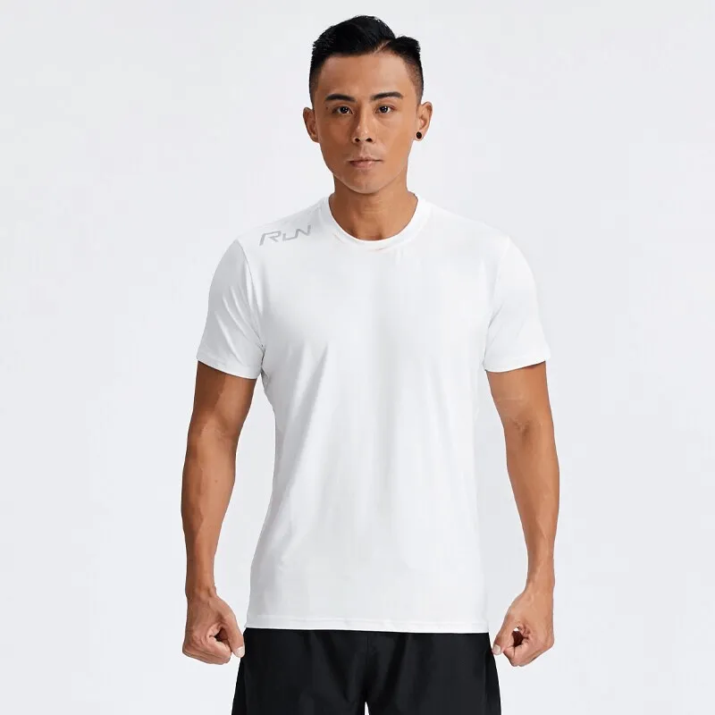 Casual Sport Quick Dry Men's T-Shirt with Reflective Stripes - SF1515