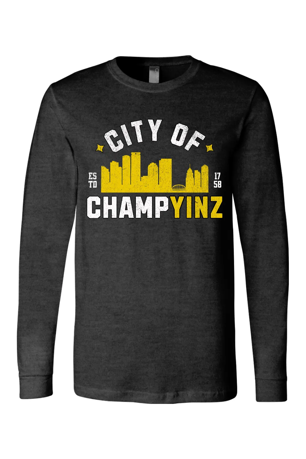 City of Champyinz Retro - Long Sleeve Tee