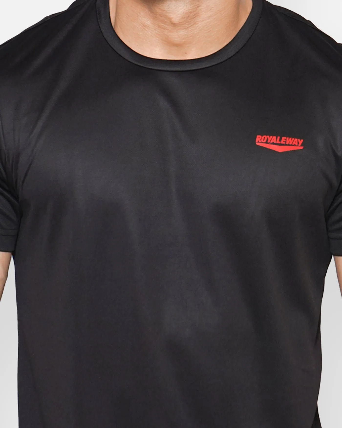 DriDOT T Shirt Apparel Men Back Venta Black & Neon Red RWM2040