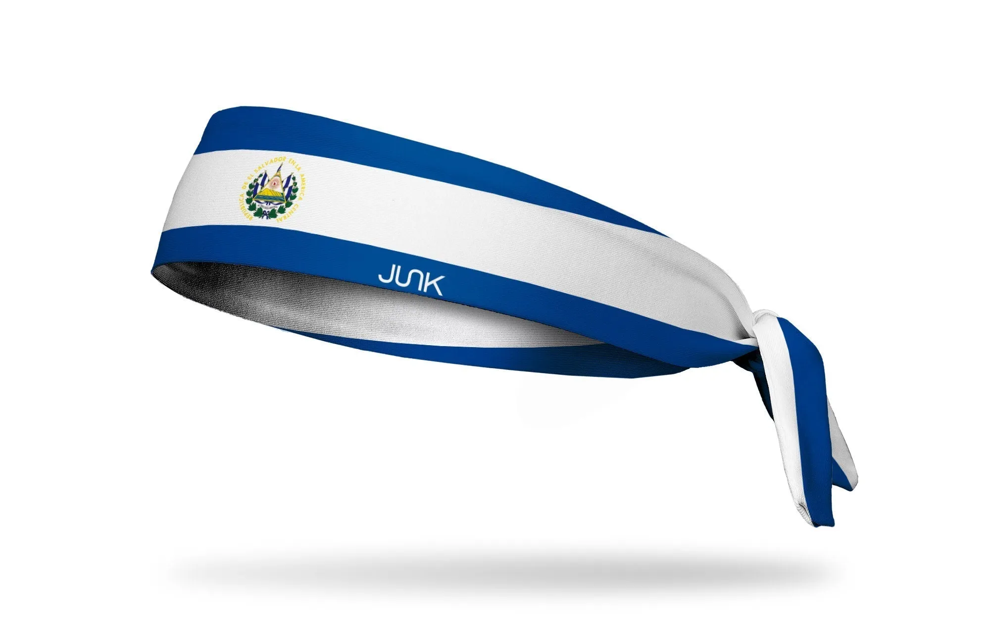 El Salvador Flag Tie Headband