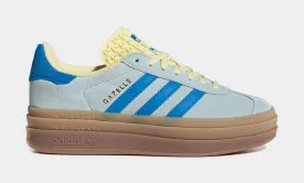 Gazelle Bold Womens Lifestyle Shoes (Almost Blue/Bright Blue/Almost Yellow)