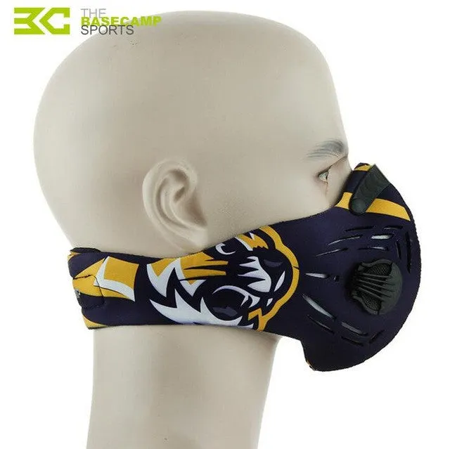 Half Face Air Filter Sports Face Mask for Cycling and Biking