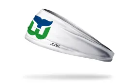 Hartford Whalers: Vintage White Headband