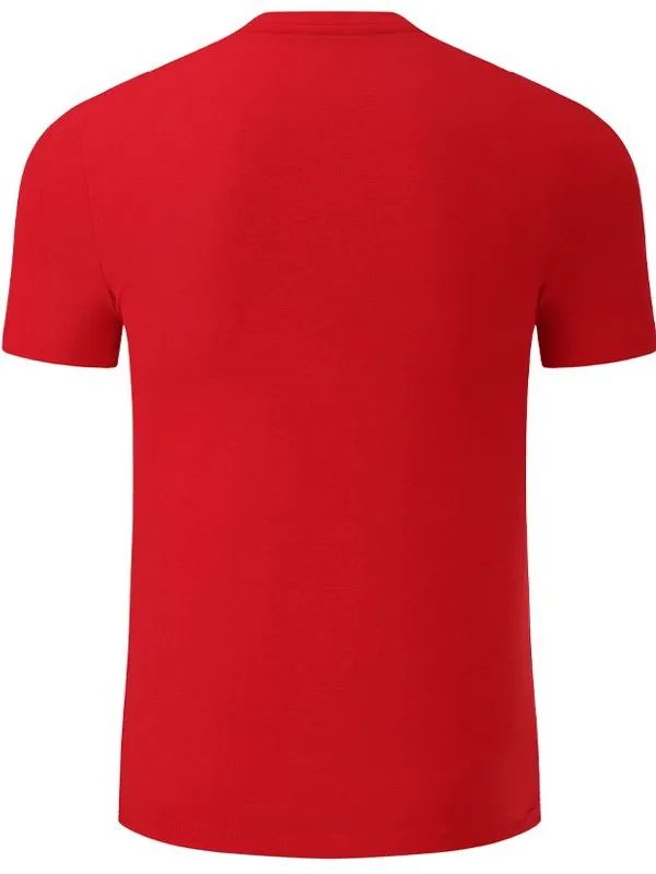 Lightweight Elastic Solid Color Sports Men's Training T-Shirt - SF1514