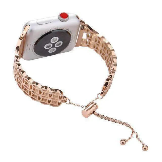 Love Bracelet Adjustable Cuff Iwatch Metal Watch Series 7 6 5