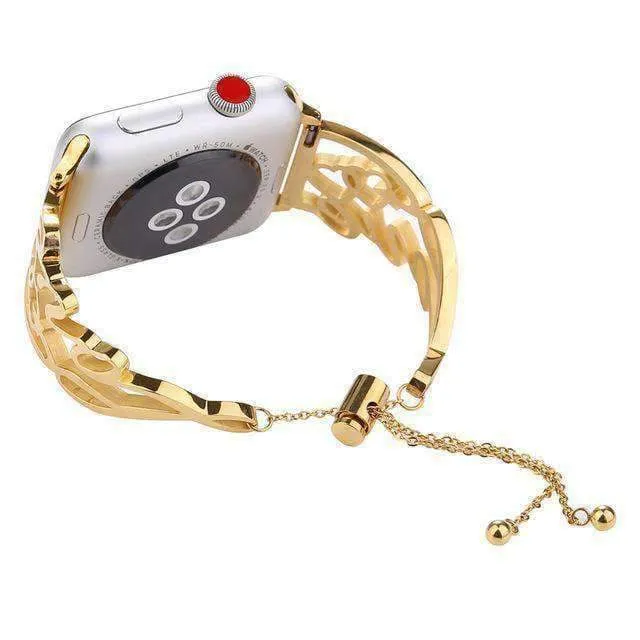 Love Bracelet Adjustable Cuff Iwatch Metal Watch Series 7 6 5