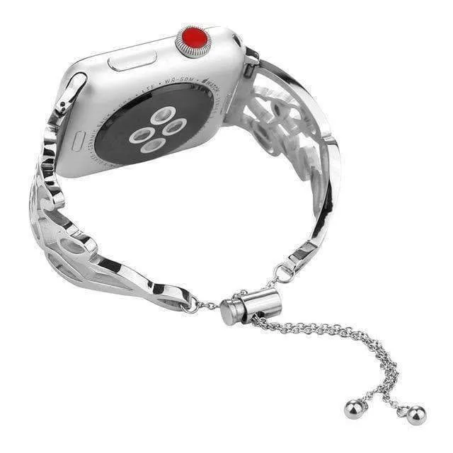 Love Bracelet Adjustable Cuff Iwatch Metal Watch Series 7 6 5