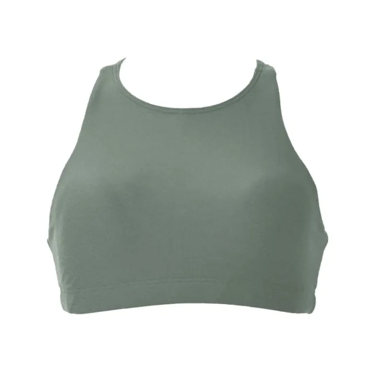 Maka-Hou Women Free Motion Bra Top-KHAKI (Japanese Brand)