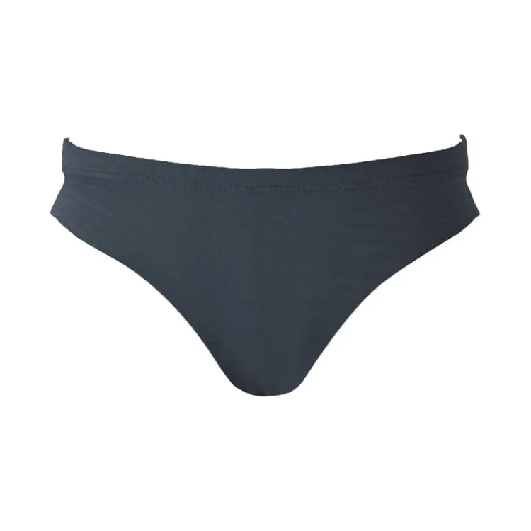 Maka-Hou Women Mid-Rise Bikini Bottom-NAVY (Japanese Brand)