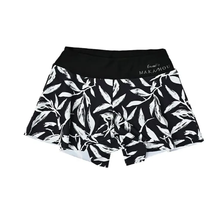 Maka-Hou Women Summer Shorts-MONO LEAF (Japanese Brand)