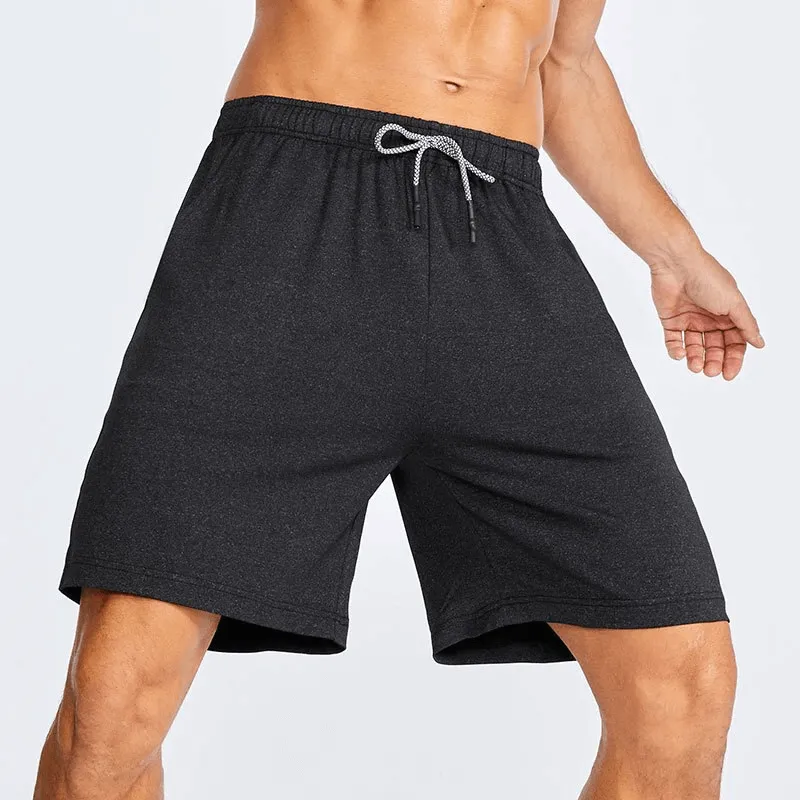 Men's High Elastic Loose Sports Shorts / Knitted Fitness Clothing - SF1283