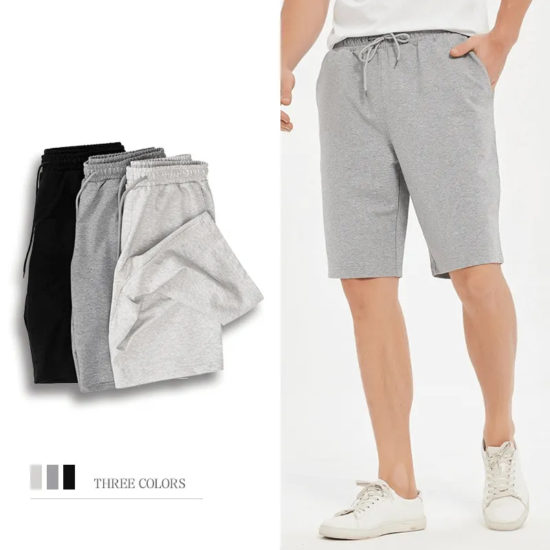 Men's Sports Loose Cotton Shorts / Running Male Breeches - SF1088