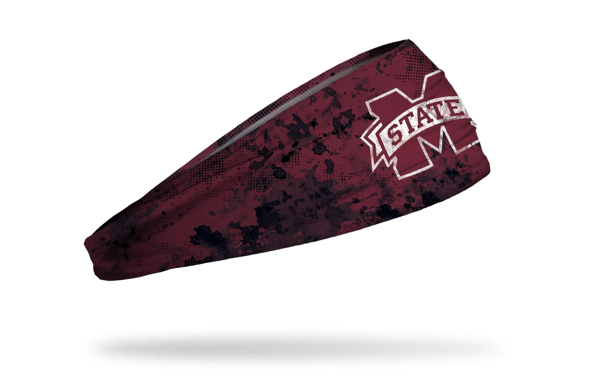 Mississippi State University: Grunge Maroon Headband