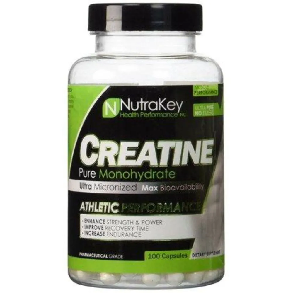 NutraKey Creatine 100 Capsules