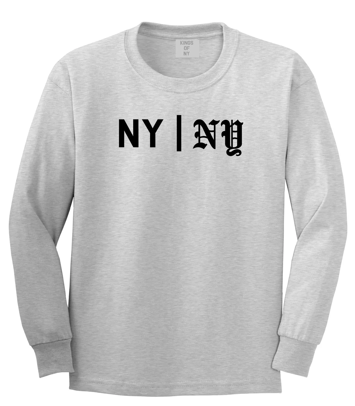 NY vs NY Mens Long Sleeve T-Shirt