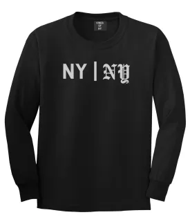 NY vs NY Mens Long Sleeve T-Shirt