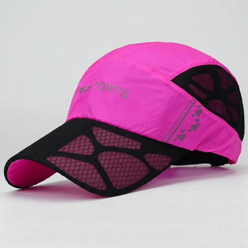 Outdoor Thin Breathable Quick Drying Sports Baseball Cap - SF0771