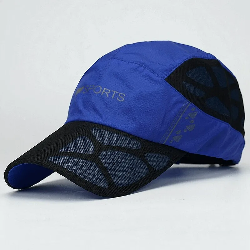 Outdoor Thin Breathable Quick Drying Sports Baseball Cap - SF0771