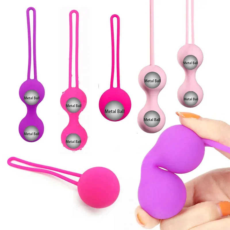 Pelvic Power Kegel Ball: Soft Silicone Kegel Eggs for Enhanced Pelvic Floor Strength