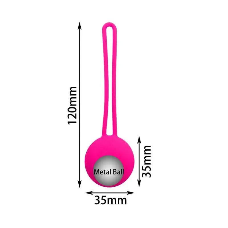 Pelvic Power Kegel Ball: Soft Silicone Kegel Eggs for Enhanced Pelvic Floor Strength