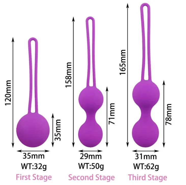 Pelvic Power Kegel Ball: Soft Silicone Kegel Eggs for Enhanced Pelvic Floor Strength