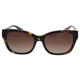 Ralph by Ralph Lauren Women's 0ra5208 Polarized Square Sunglasses, DARK TORTOISE, 55.0 mm