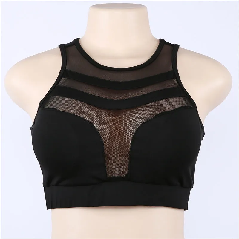 Sexy Racerback Breathable Meshed Sportsbra